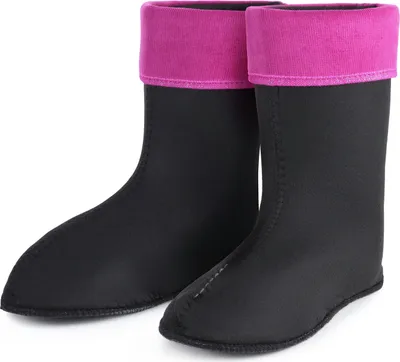 Produktbild von Ladeheid Damen Wärmende Stiefelsocken für Gummistiefel Innenschuh LA-800-2017 (Rosa, 37 EU)