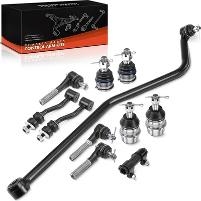 Image de Frankberg 1x Kit de Bras de Suspension (Essieu Avant) pour Jeep Cherokee Comanche Grand I Wrangler II 2.5L 4.0L 2.4L 1984-2007