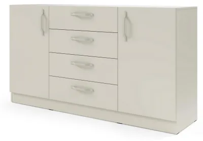 Produktbild von Furniture24 Kommode Braga Brk1K-Um Sideboard 155 X 85 X 40 Cm - Kaschmir