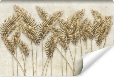 Produktbild von Muralo Selbstklebende Fototapete abstraktes BLÄTTER Beton Wandtapete Stil Retro Br. 180cm x Hö. 120cm