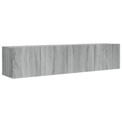Produktbild von vidaXL 2-tlg. TV-Schrank-Set Grau Sonoma Holzwerkstoff