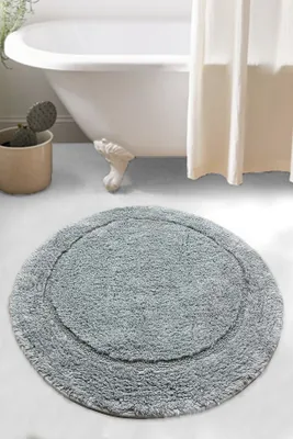 Image de Mijolnir, laine - CHL1237, gris, tapis de bain, 1600 g/m², 100 % COTON