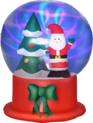 Produktbild von Outsunny 150cm Aufblasbare Weihnachtsdekoration Weihnachtsdeko Aussen mit LED