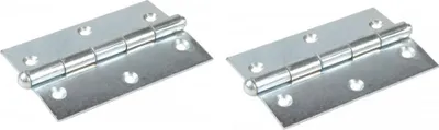 Obrázok produktu pre Hinge heavy duty 100x90 Zinc plated - 1pair - 2pcs.