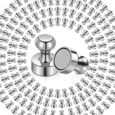 Image de 200 mini-aimants puissants, aimants en néodyme de 12 x 16 mm, aimants ultra-puissants pour tableaux magnétiques, aimants puissants pour réfrigérateurs, tableaux d'affichage, panneaux d'affichage, aimants musicaux, tableaux blancs