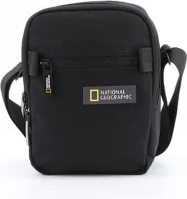 Obrázek produktu pro National Geographic Mutation taška přes rameno z recyklovaného polyesteru Black One Size
