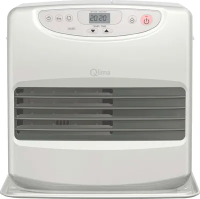 Image de Qlima SRE 8040 TC Chauffage radiant sans mèche - 65-170m³ - 9L - Sécurité enfants, anti-basculement, antigel - Argent - Chauffage | Chauffage laser