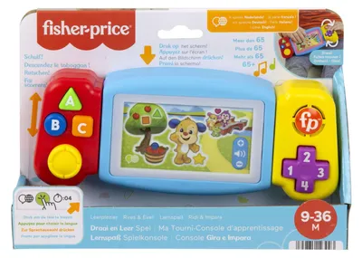 Zdjęcie produktu dla Fisher-Price Laugh & Learn HNL51, 0,75 lat(a), Brzmienie, Funkcja mówienia, Wymagane baterie, AAA, Plastik