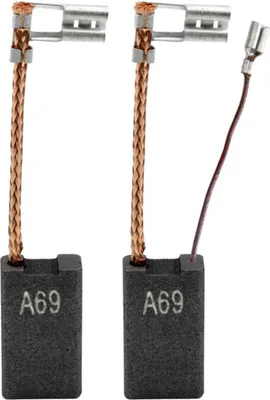 Produktbild von 2x Kohlebürsten für Bosch GSH 5 CE Abbruchhammer 0 611 309 703 0 611 309 731 0 611 309 732 0 611 309 737 0 611 309 738 0 611 309 740 / Motorkohlen