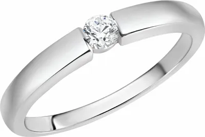 Produktbild von Zeeme Silber Ring 925/- Sterling Silber weiß 060 (19,1) Zirkonia weiß 360271398-1