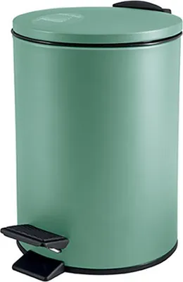 Produktbild von Spirella Treteimer Cannes - salbeigrun - 3L - Metall - 17 x 25 cm