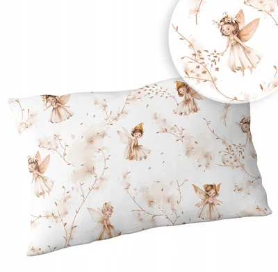 Produktbild von Kinder Kopfkissen 40x60 cm – Kleinkind Kissen – Antiallergisch – 100% Baumwolle