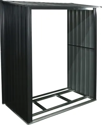 Produktbild von floraworld Anbau-Holzunterstandfür G erätehäuser153 x 81 x 159 /170 cm