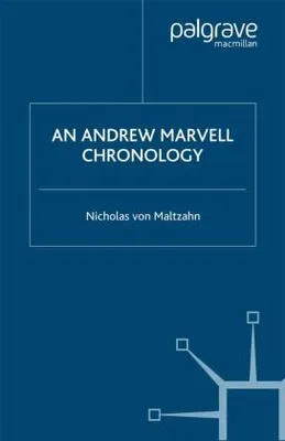 Immagine prodotto di Cronologia di Andrew Marvell