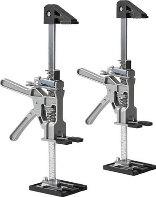 Obrázok produktu pre Vigevee 2 kusy zdvihákov na náradie, zdviháky do skrine, nastaviteľná výška do 200 kg, rozsah 0-23 cm