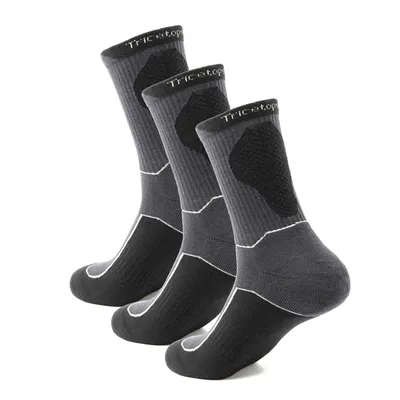 Produktbild von Tricetops TS02M Wandersocken Herren Arbeitssocken Damen 3  Paar Sportsocken Atmungsaktiv