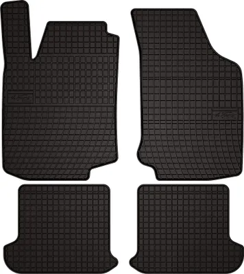 Obrázok produktu pre Gumové autorohože na mieru pre: Volkswagen Golf III (1993-2002, kabriolet, hatchback, kombi) černé, sada 4 ks, s úchyty