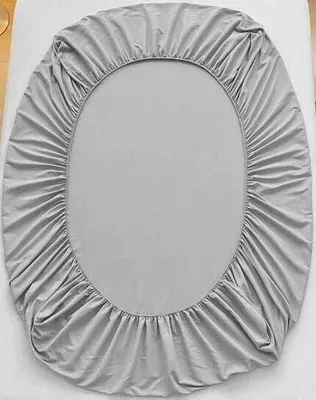 Immagine prodotto di Lenzuolo a pieghe 180x200 - Grigio - Cotone Jersey - Lavabile - Ulteriore 25 cm su elastico