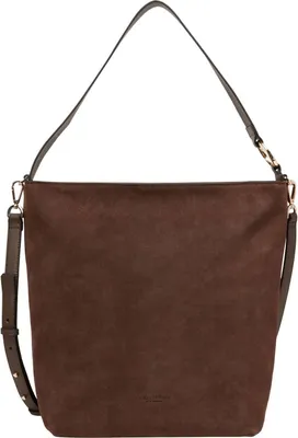 Produktbild von Marc O'Polo Schultertasche Umhängetasche Dunja Hobo Bag Dark Brown dunkelbraun
