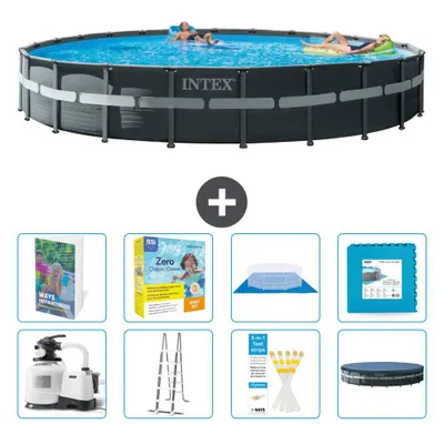 Produktbild von Ultra XTR Pool Rund - 732x132 cm - 9-teilig  S566