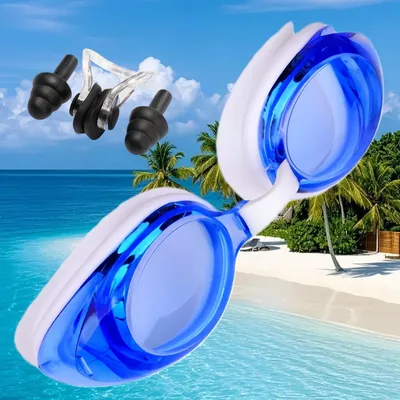 Image de Lunettes de natation correctrices de -0.0 à -8.0, anti-buée et avec protection UV
