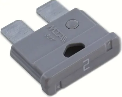 Produktbild von MTA KFZ-Flachsicherung 340.020, Standard, 2 A, grau