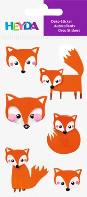 Immagine prodotto di 6XHeyda 203780714 StickerMix Fuchs