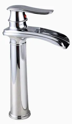 Produktbild von Solidchoice – Messing-Waschtischarmatur mit Wasserfallauslauf für das Badezimmer