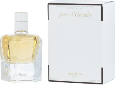 Produktbild von Hermes Jour d’Hermès, Frauen, 85 ml, Nicht nachfüllbare Flasche, Spray, Alcohol, Parfum (Fragrance), Aqua (Water), Hexyl Cinnamal, Ethylhexyl Methoxycinnamate,..., 1 Stück(e)