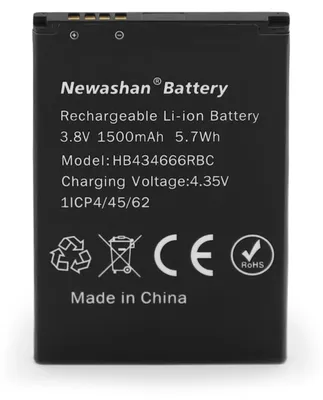 Obrázok produktu pre Batéria 1500 mAh, 3,8 V, kompatibilná s routermi Huawei HB434666RBC, E5573, E5572, E5575
