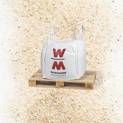Produktbild von Kunstrasensand, Körnung:0.3 - 0.8, Verpackungseinheit:1.000 kg