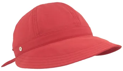 Mayser knautschbare Schirmmütze Amy mit UV-Schutz 60 / 80 in rot