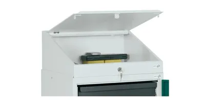 Zdjęcie produktu dla Blat biurka H272/91xW500xD500mm jasnoszary STUMPF