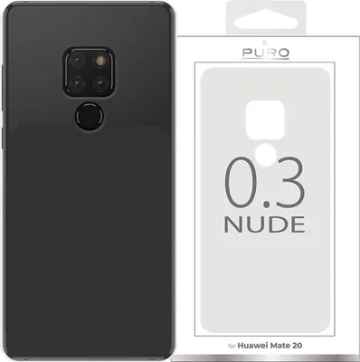 Zdjęcie produktu dla Puro Nude 0.3 Huawei Mate 20 Transparent/Przeźroczysty Hwmate2003Nudetr