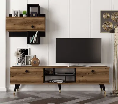 Obrázek produktu pro RAMZES TV stěna, lydia / černá