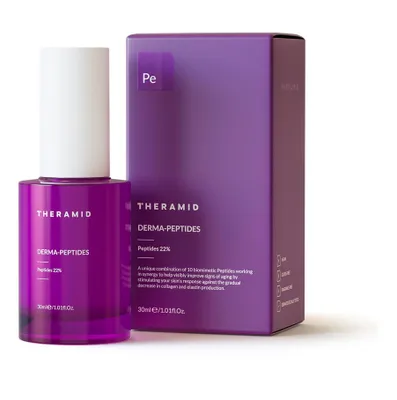 Zdjęcie produktu dla THERAMID Derma Peptides 30 ml – Odmładzająca terapia peptydowa 35%