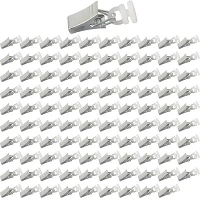 Image de Pinceaux pour rideaux à rails - Flexibles - Crochets pour rideaux - Clips pour rails - Fenêtre - Porte - Rideau de douche - Camping-car