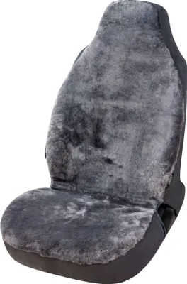 Produktbild von Walser Autositzbezug Zoya aus Lammfell Einzelsitz Highback ZIPP IT anthrazit, 20024