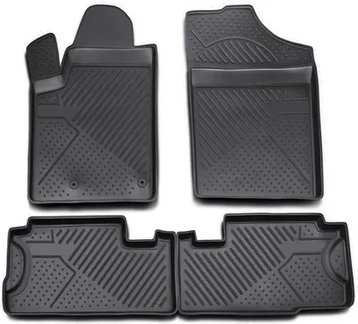 Produktbild von ELEMENT Gummi-Fussmatten 3D kompatible mit PEUGEOT Partner, 2008->, 4 tlg.