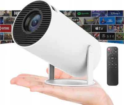 Produktbild von Projektor Smart Android 2024 130 Zoll Wifi Miracast Filme, Spiele, Präsentationen