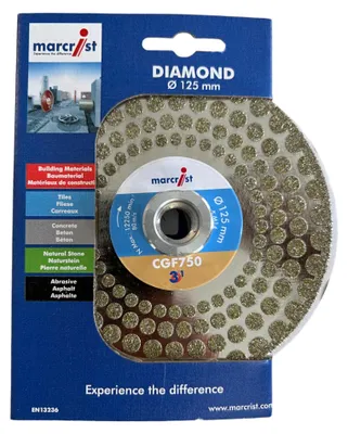 Obrázek produktu pro Marcrist CGF750 3 in1 řezací a brusný kotouč 125 mm ( 2351.0125.M14 )