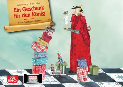 Produktbild von Ein Geschenk für den König. Kamishibai Bildkartenset