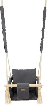 Obrázek produktu pro Dětská houpačka - Dětská houpačka - max. výška 20 kg - šedá