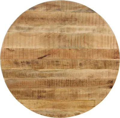 Obrázek produktu pro vidaXL Hrubý jídelní stůl z masivního mangového dřeva a oceli 120x77 cm