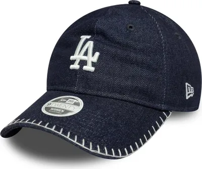 Produktbild von New Era Women MLB 9TWENTY  Denim Stitch Cap Los Angeles Dodgers navy