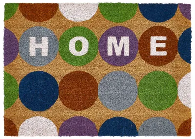Produktbild von Fußmatte Kokos Home 40 x 60 cm Bubbles