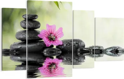 Produktbild von Bild auf Leinwand - Leinwandbild - Asien kultur japan orientalisch - 120x70cm - Wand Bild - Wanddeko - Leinwanddruck - Bilder - Kunstdruck - Leinwand bilder - Wandkunst - DL120x70-2555