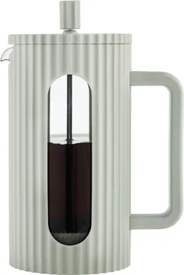 Produktbild von Glas Tee-/Kaffeezubereiter French Press 1000 ml grün KLAUSBERG KB-7755