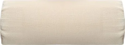 Zdjęcie produktu dla vidaXL Zagłówek do leżaka kremowo-biały 40 x 7,5 x 15 cm Textilene