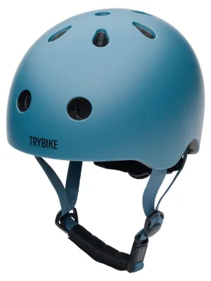 Obrázek produktu pro Dětská helma na kolo, kolečkové brusle, skateboard a koloběžku – modrá, velikost XS, Trybike